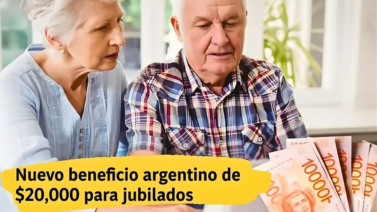 Nuevo beneficio argentino de $20,000 para jubilados — cómo aplicar, quiénes lo reciben y cuándo cobrarlo