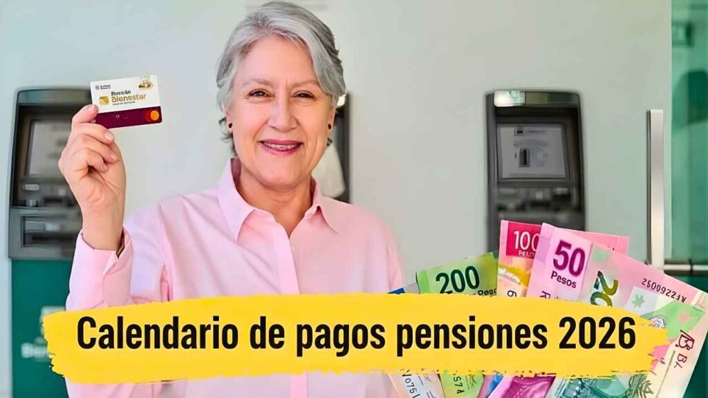 Calendario de pagos pensiones 2026: consulta mes a mes cuándo cobras tu pensión