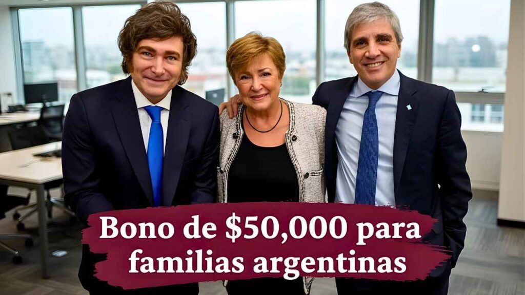 Bono de $50,000 para familias argentinas: quiénes califican y cómo cobrarlo en enero 2026