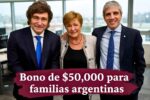Bono de $50,000 para familias argentinas: quiénes califican y cómo cobrarlo en enero 2026