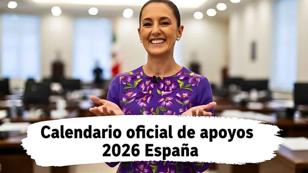 Calendario oficial de apoyos 2026: Argentina, México, España y Colombia con fechas confirmadas